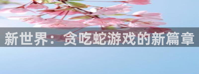 新世界：贪吃蛇游戏的新篇章